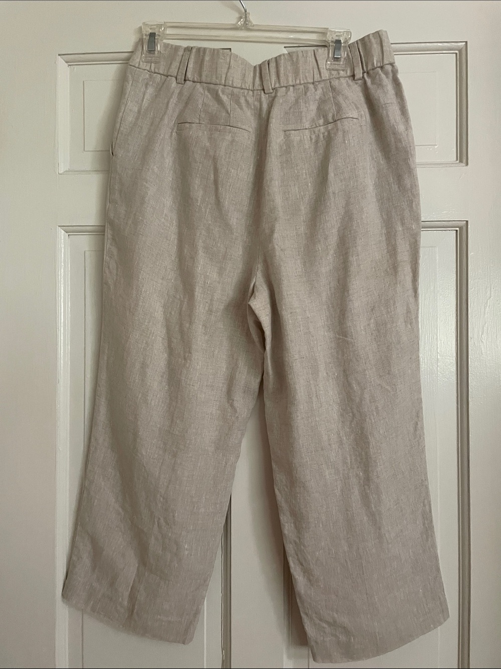 Talbots 8p linen pants - Picture 2 of 3
